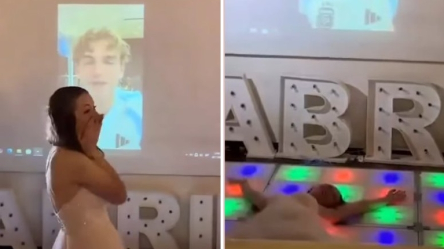 Nico Paz fa una sorpresa di compleanno: la festeggiata "sviene" dall'emozione