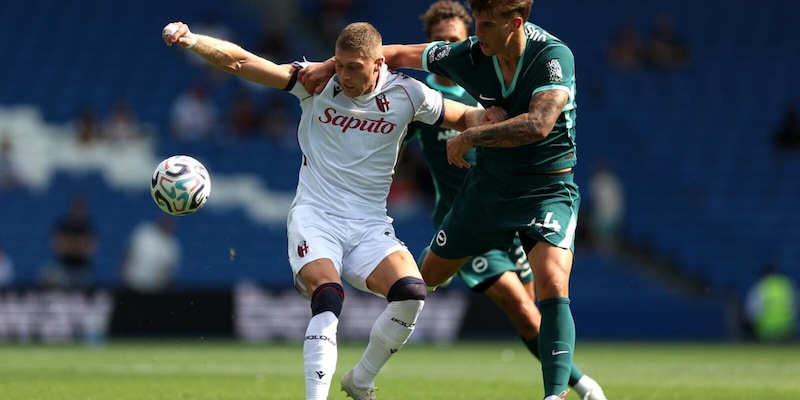 Dovbyk delude con il Bologna: il Brighton vince 1-0. La punta ex Roma non tira mai in porta 2 Dovbyk delude con il Bologna: il Brighton vince 1-0. La punta ex Roma non tira mai in porta