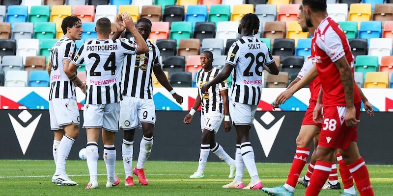 All'Udinese basta un gol di Davis: il Padova si arrende e Zaniolo va avanti in Coppa Italia