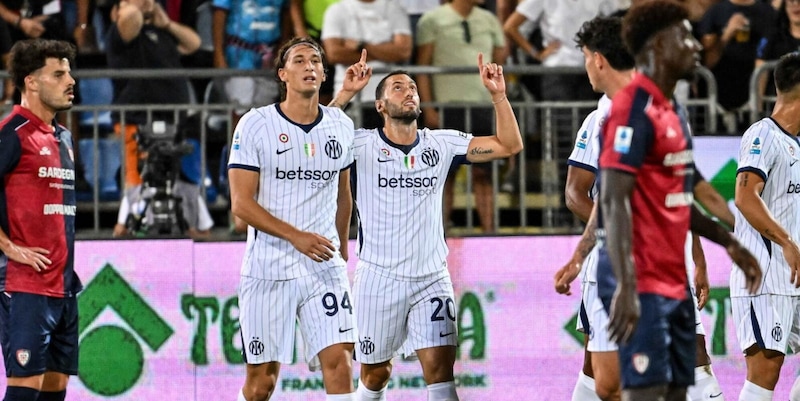 Cagliari-Inter diretta Serie A: decide&nbsp;Calhanoglu. Le reazioni LIVE