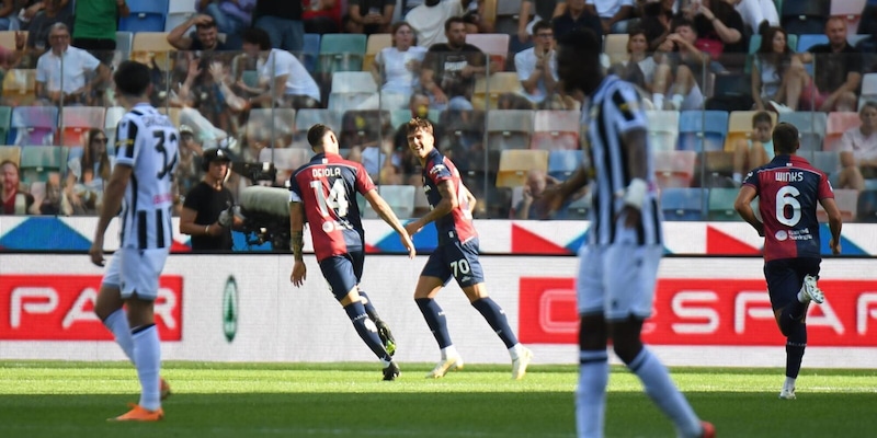 Maldini segna ancora e fa volare il Cagliari: Udinese ko, Pisacane &egrave; terzo!